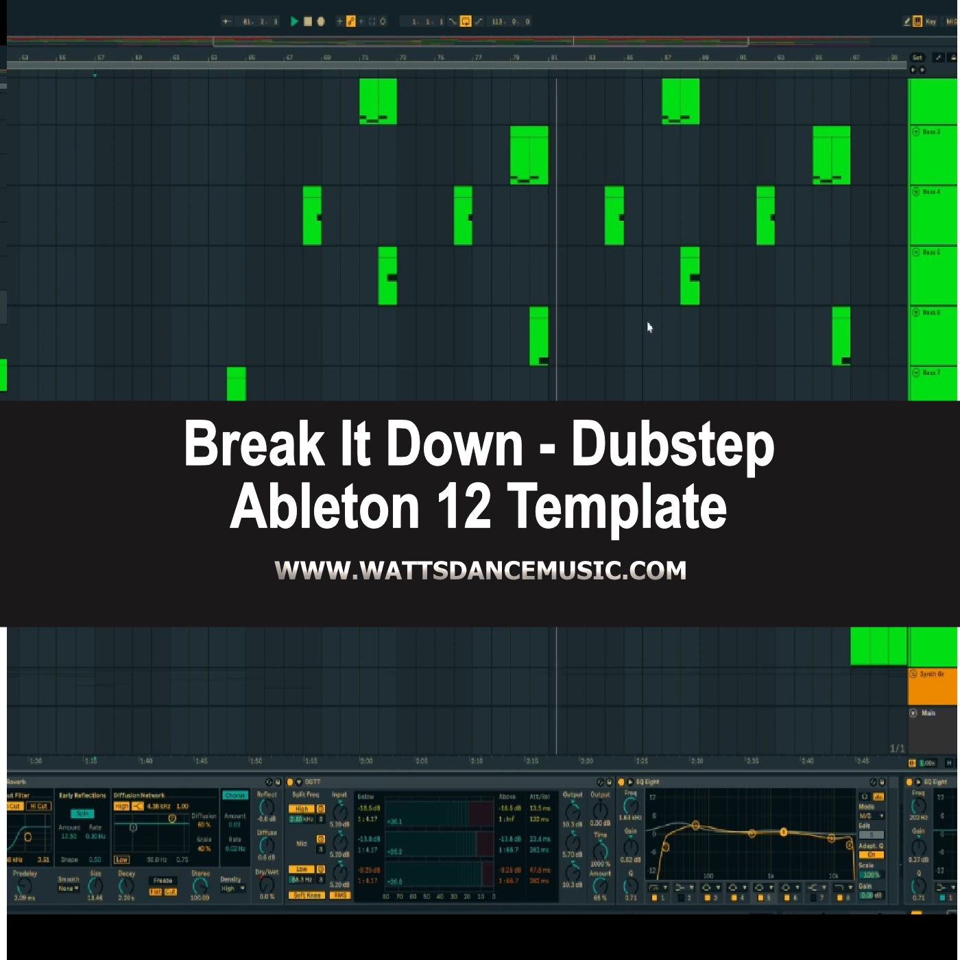 Break It Down - Dubstep Ableton 12 Template