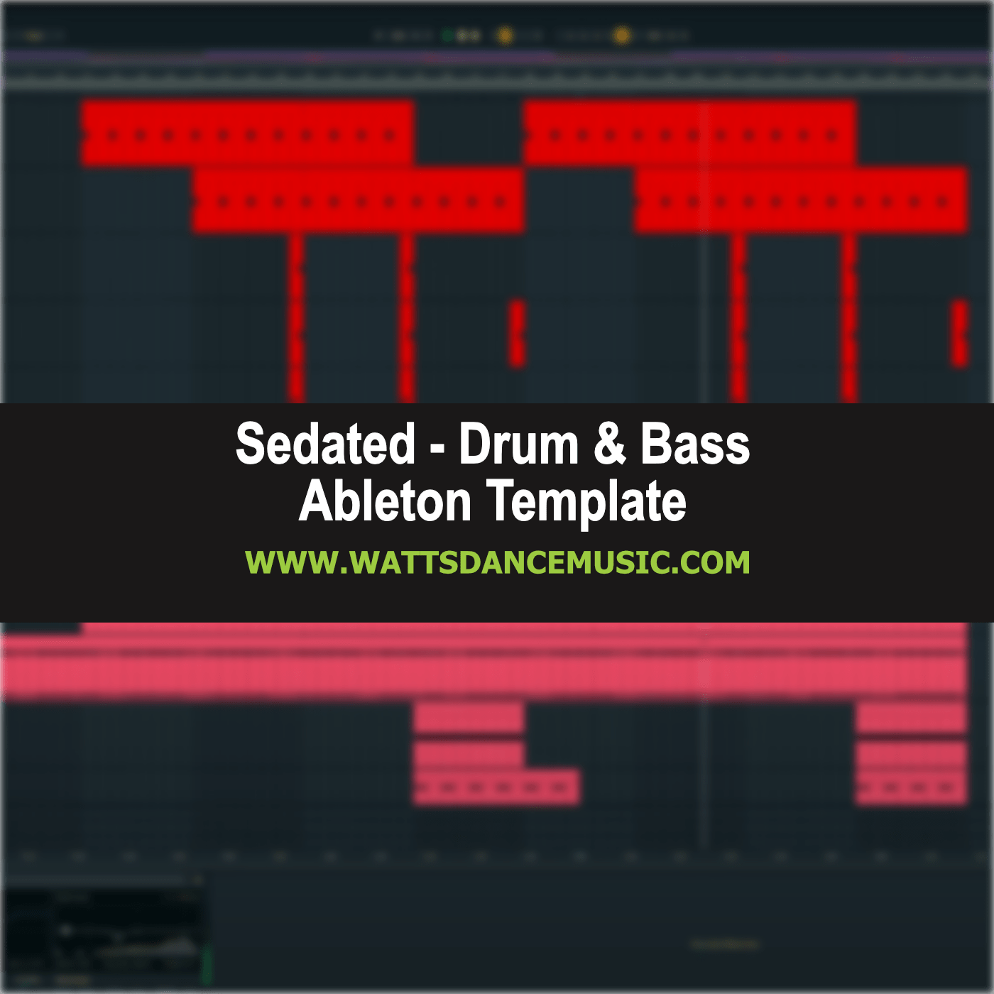 Sedated - Drum & Bass Ableton 12 Template