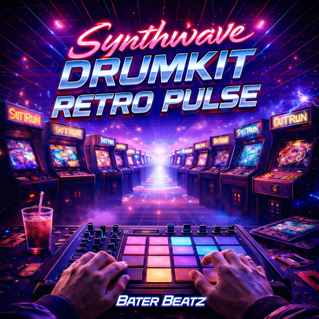 Retro Pulse - Synthwave Drumkit