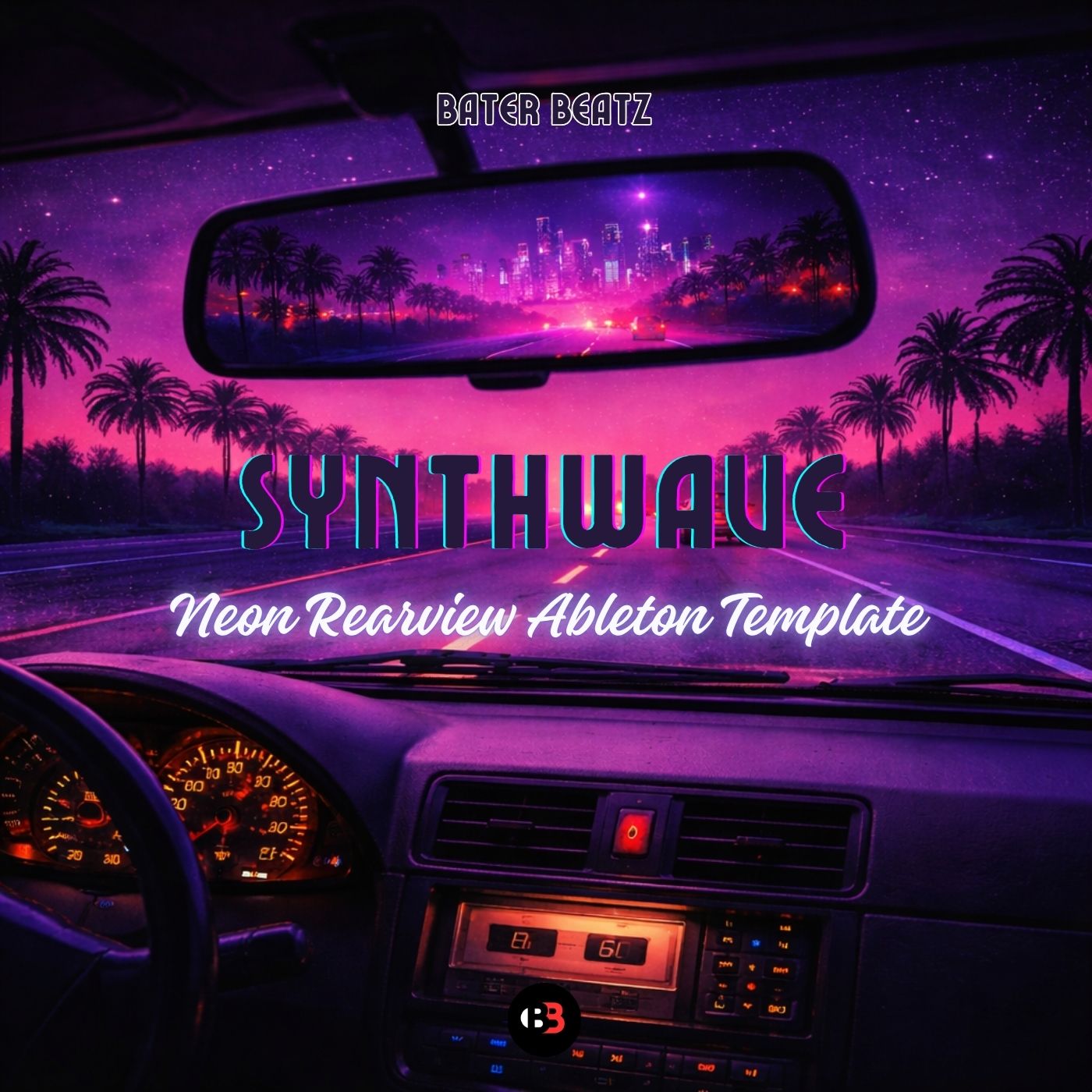 Neon Rearview - Synthwave Ableton Template